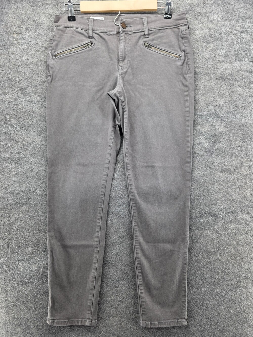 GAP 1969 Legging Jeans Womens 29 Gray Denim Mid Rise 31x27